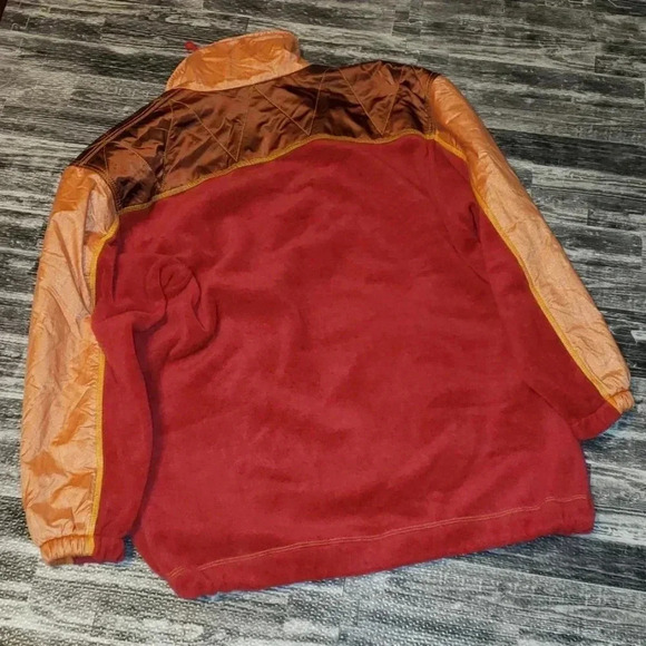 LUHTA Finland Vintage 80s Fleece zip Ski jacket Rare Size Large RARE! - Picture 5 of 8